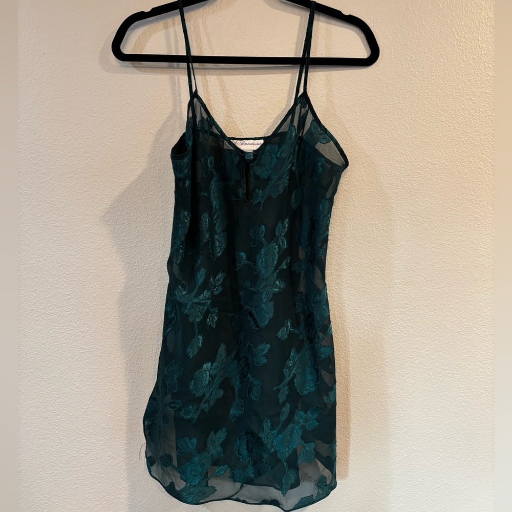 Vintagee Dark Green Lingerie